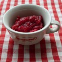 Cranberrycompôte met mandarijnen en kweepeer