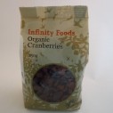 Gedroogde cranberries van Infinity Foods