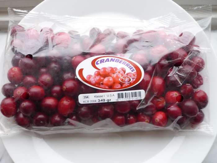 Verse cranberries van Fruit World